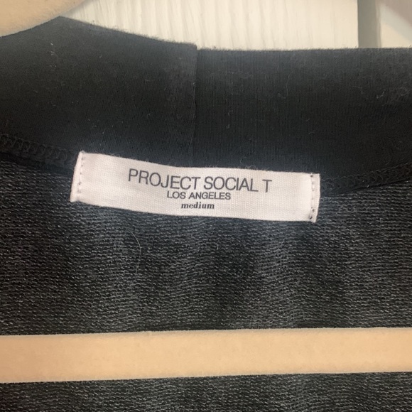 Project Social T black twist front pullover - Picture 3 of 5